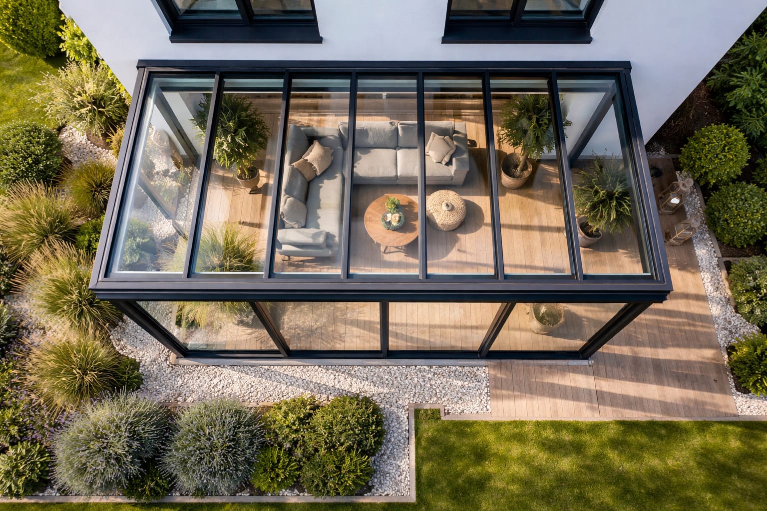 Terrassenüberdachung PolyCarbonat